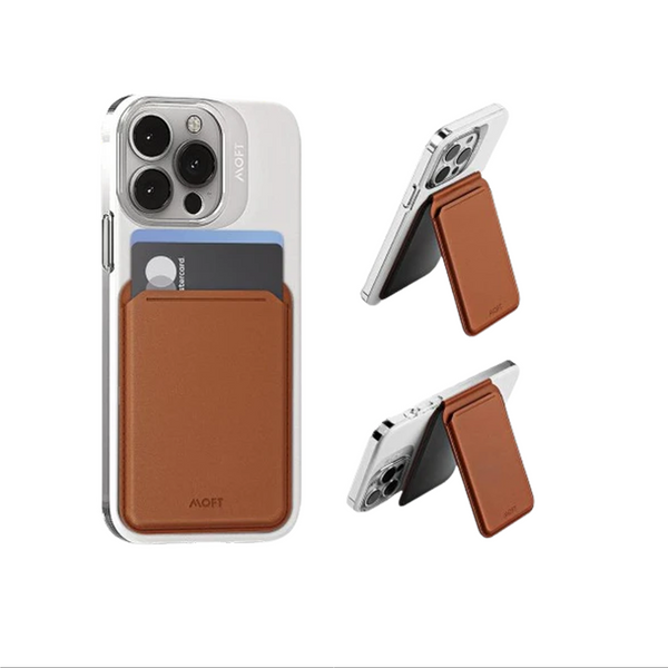 حامل  ومحفظة MOFT Flash - بني