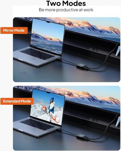 Mowsil VGA to HDMI Adapter - 1080p / Silver