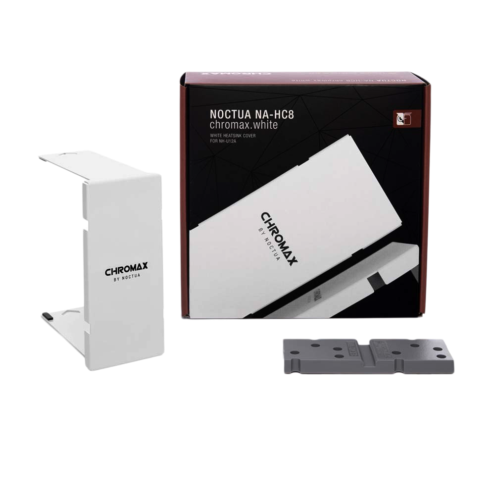 NOCTUA NA-HC8 chromax.white - White Heatsink Cover For NH-U12A