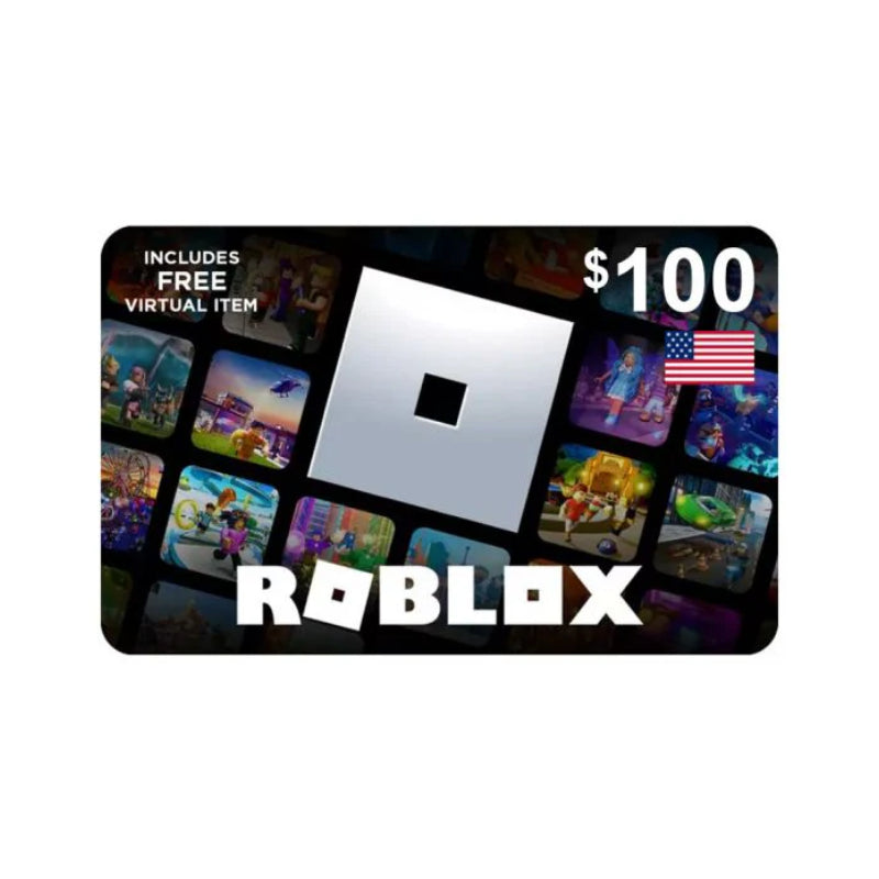 Roblox Gift Card $100 Digital Card