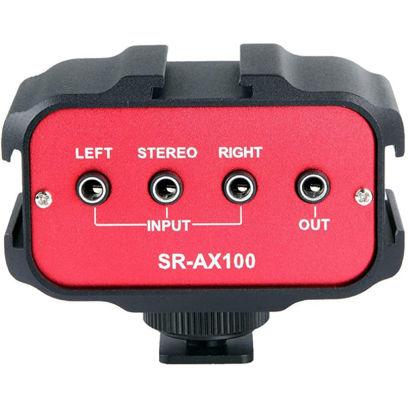 Saramonic SR-AX100 Two-Channel Audio Adapter - Black