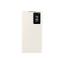 Samsung S23 Ultra Smart View wallet case - Cream