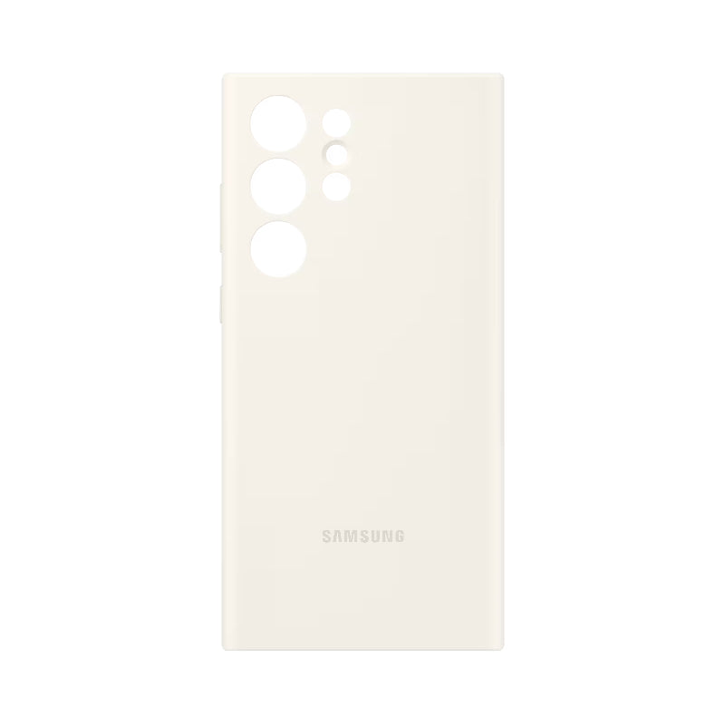 Samsung Silicone Case - Samsung Galaxy S23 Ultra / Cream