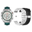 Swiss Military DOM 3 Silicone Strap With 2 Premium Straps - Green / Smart Watch