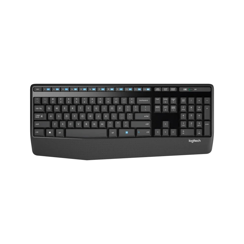 Logitech MK345 -   Wireless / USB / Arabic/English Keys / Black - Keyboard & Mouse Combo