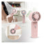 Portable Hand-Held Fan - Pink