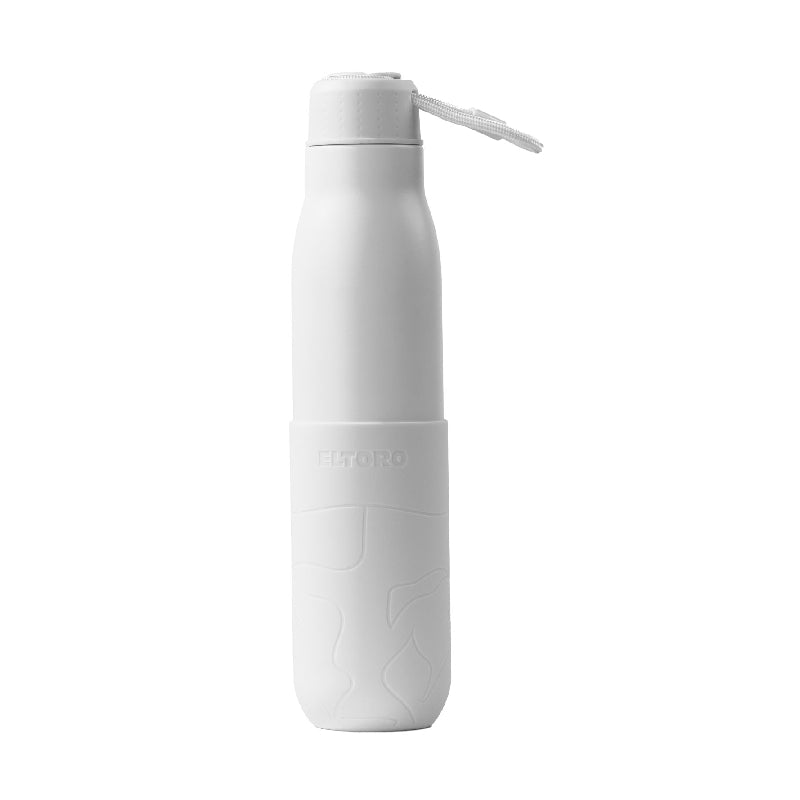 Eltoro Stainless Steel Bottle - 750ml / White with White Sleeve