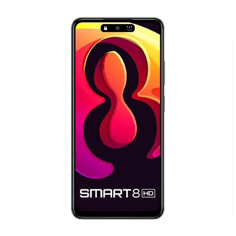 Infinix Smart 8 - 6.6-inch / 64GB / 4GB / 4G / Timber Black