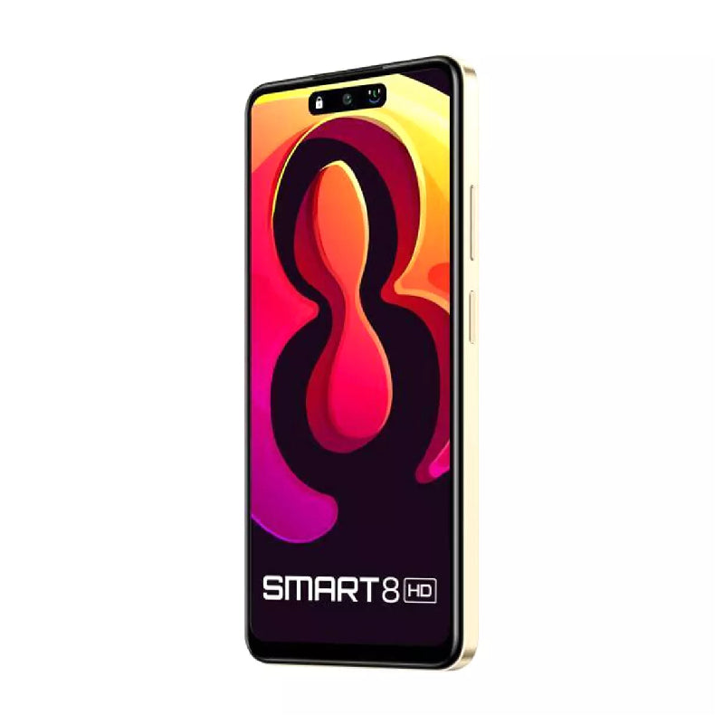 Infinix Smart 8 - 6.6-inch / 64GB / 4GB / 4G / Shiny Gold