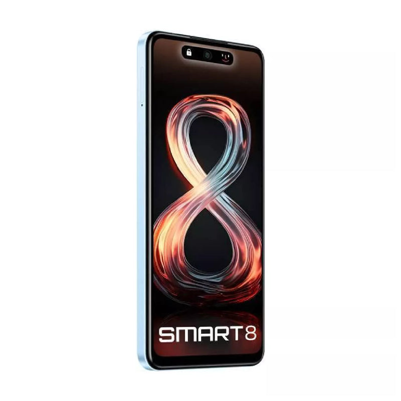 Infinix Smart 8 - 6.6-inch / 128GB / 4GB / 4G / Galaxy White Mobiles & Tablets > Mobiles