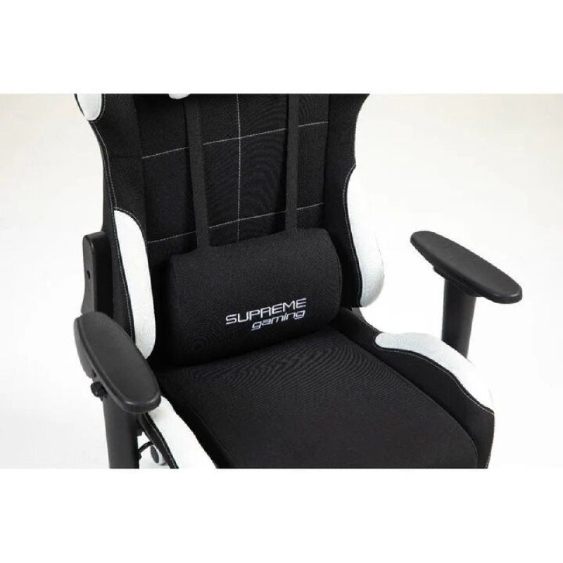 SUPREME UMGC107B Gaming Chair - Black/White