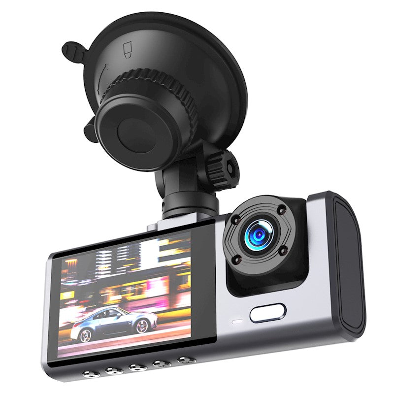 XO XJ03 front rear recorder FHD Car Camera - Black