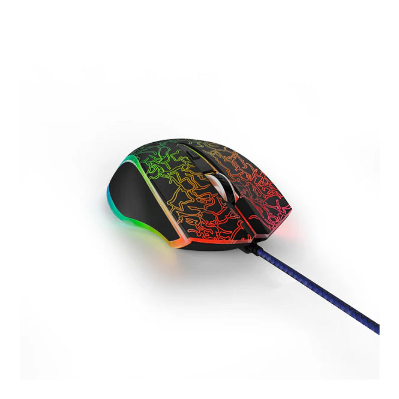 uRage Reaper 220 Illuminated Gaming Mouse - Wired / Black