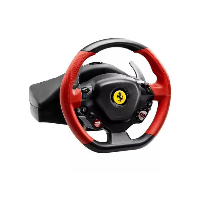 Thrustmaster Gaming Ferrari 458 Spider Racing Steering Wheel - Black/Red