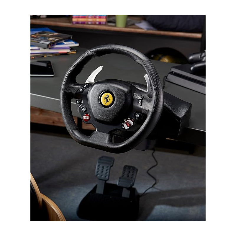 Thrustmaster T80 Ferrari 488 GTB Edition Racing Wheel - Black