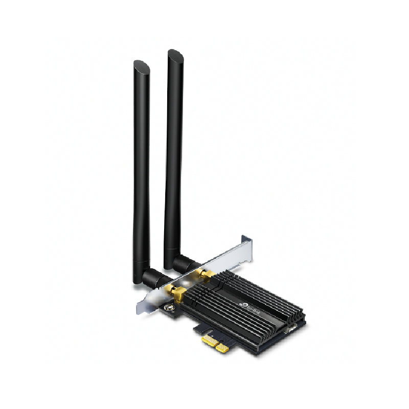 TP-Link (Archer TX50E) AX3000 Wi-Fi 6 Bluetooth 5.0 PCIe Adapter - 5GHz (2402 Mbps) / PCIe Adapter