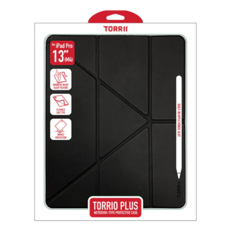 Torrii Torrio Plus Case - Apple iPad Pro 13-inch (M4) / Black