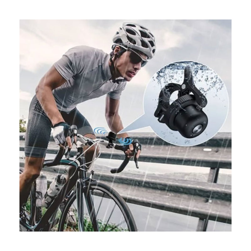 MiLi MiBell Bicycle Anti Loss Bell with Built-In Bluetooth Tracker - Black