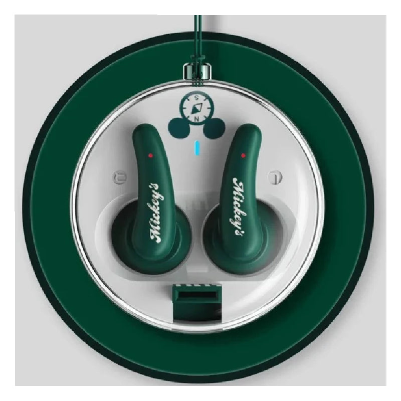 Disney QS-27 Bluetooth Wireless headphones - Mickey Green