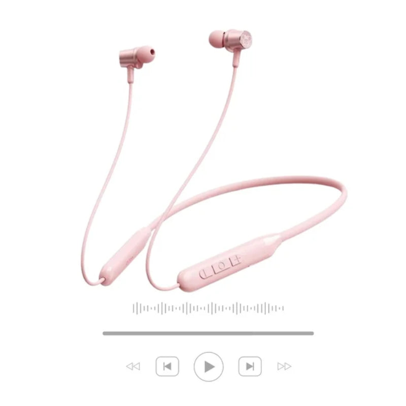 Disney QS-Q6 Bluetooth Wireless Sport headphones - Minnie Pink