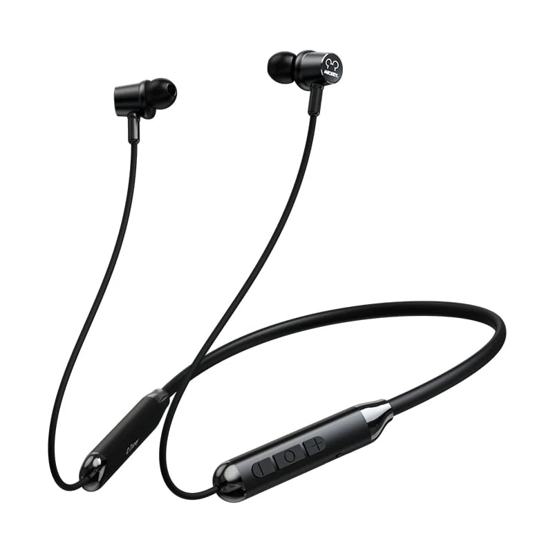 Disney QS-Q6 Bluetooth Wireless Sport headphones - Mickey Black