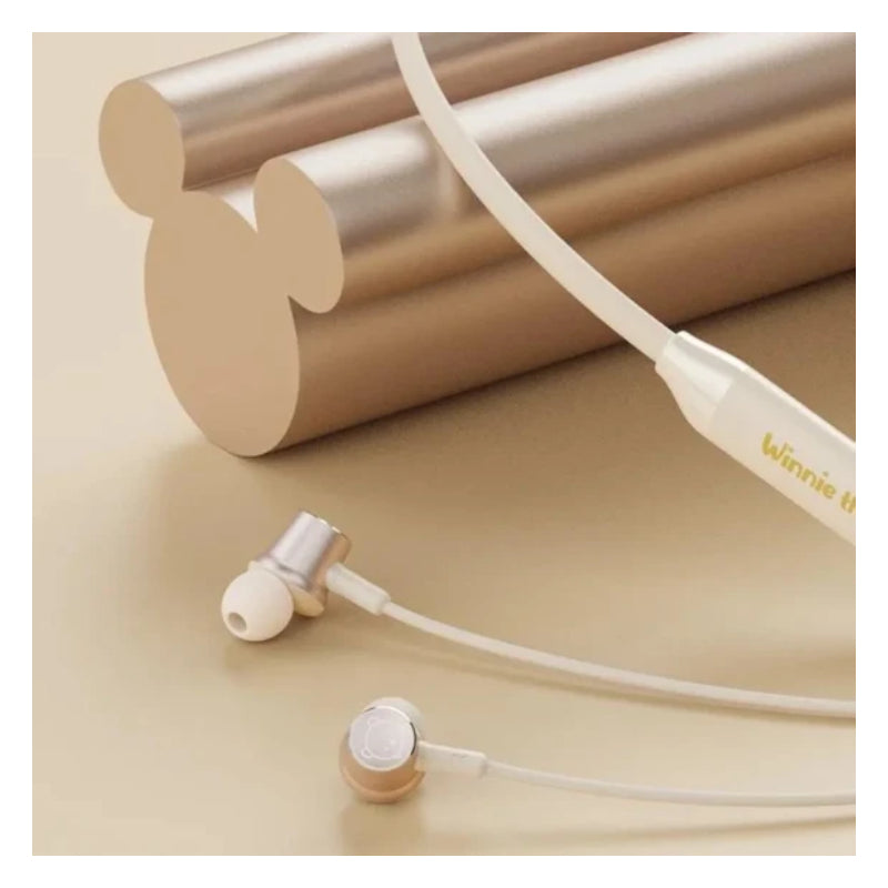 Disney QS-Q6 Bluetooth Wireless Sport headphones - Winne Beige