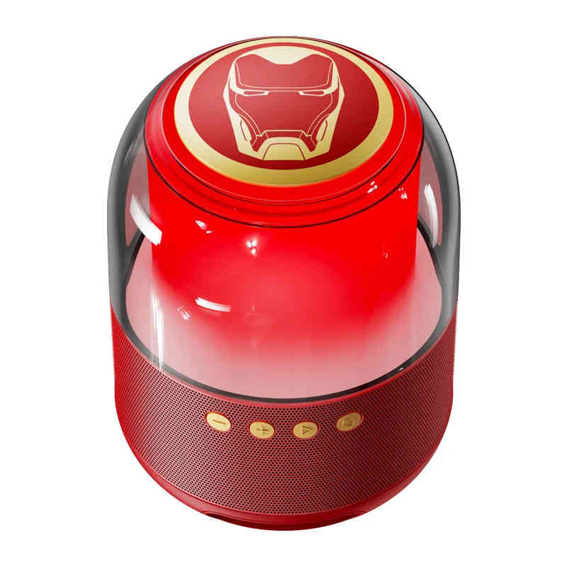 Disney QS-S1 Smart Bluetooth Speaker - Marvel Ironman Red