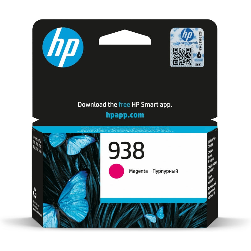 HP 938 Magenta Color - 800 Pages / Magenta Color / Ink Cartridge