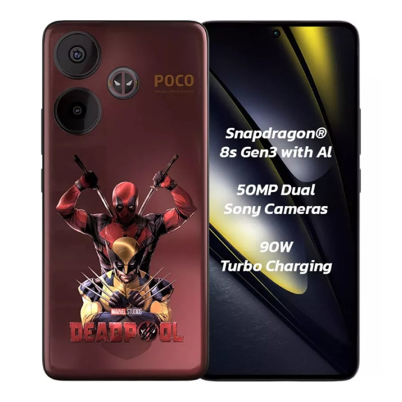 POCO F6 - 12GB / 256GB / 6.67’’ / AMOLED / 5G / Deadpool Edition - Mobile Mobiles & Tablets > Mobiles
