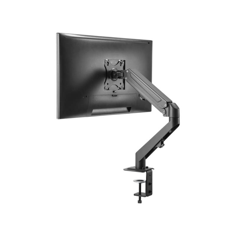 Twisted Minds Economical Single Monitor Gas Spring Arm Stand - 17"-27" Inch / Black