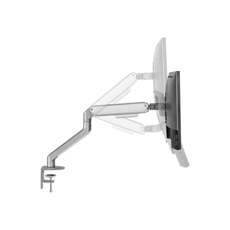 Twisted Minds Single Monitor Economical Spring Arm Stand - 17"-32" inch / White