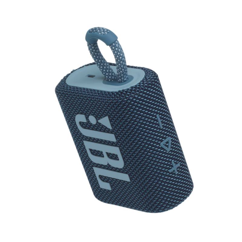 JBL Portable Bluetooth Speaker Go 3 - Blue