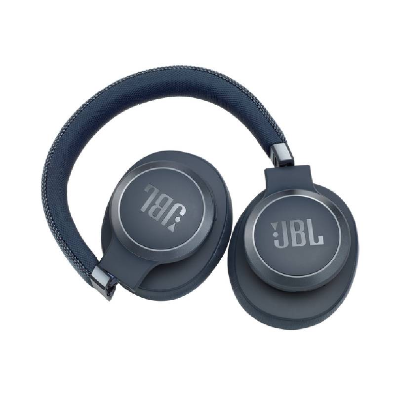 JBL Live 650BTNC Noise Cancelling Headphones - Over-Ear / Wireless / Blue