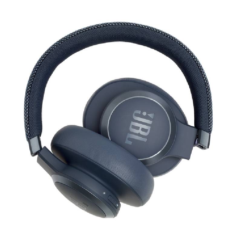 JBL Live 650BTNC Noise Cancelling Headphones - Over-Ear / Wireless / Blue