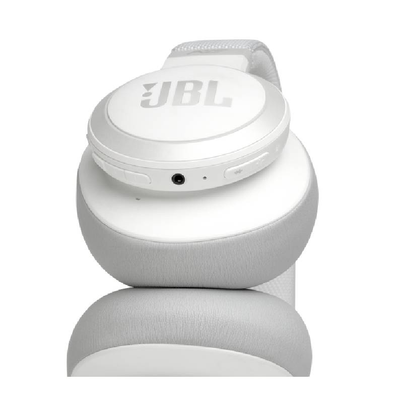 JBL بث 650BTNC لإلغاء الضوضاء سماعات الرأس  JBL - فوق الأذن / لاسلكي / أبيض