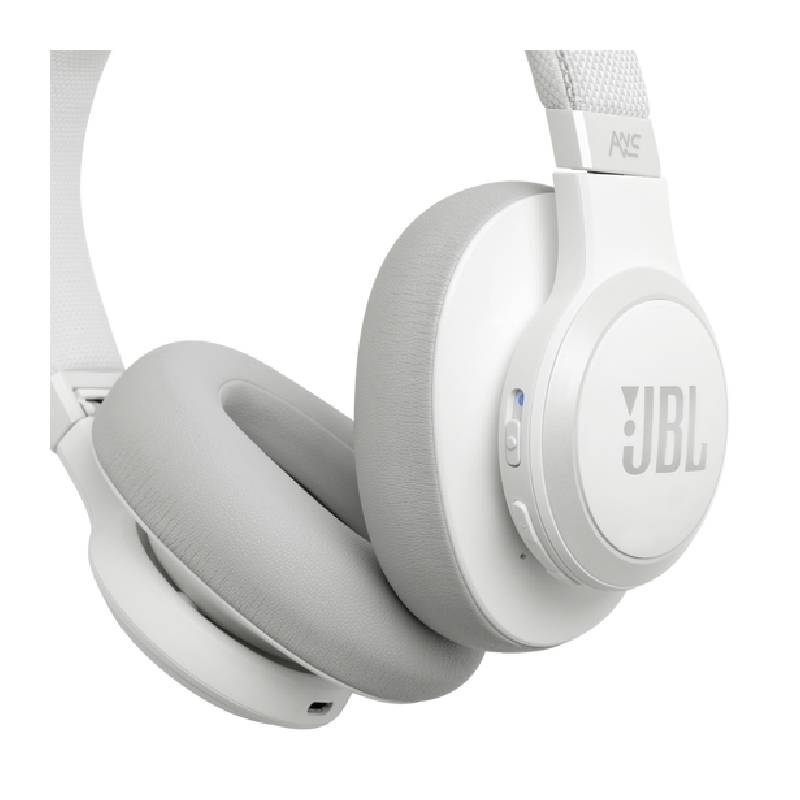 JBL بث 650BTNC لإلغاء الضوضاء سماعات الرأس  JBL - فوق الأذن / لاسلكي / أبيض