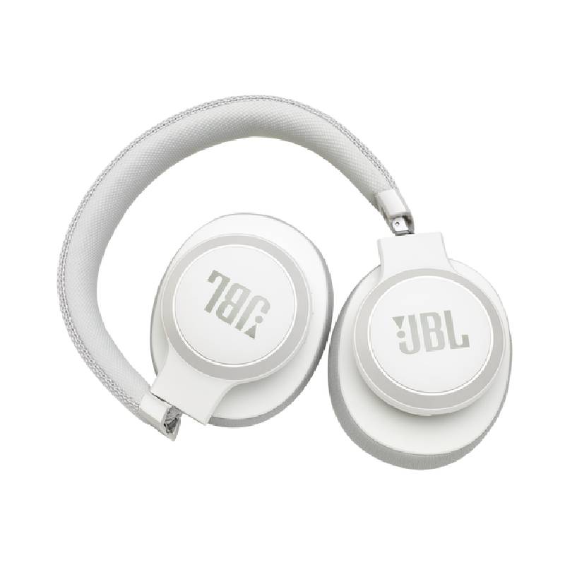 JBL Live 650BTNC Noise Cancelling Headphones - Over-Ear / Wireless / White