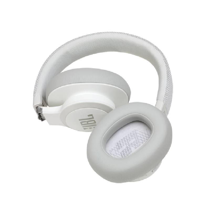 JBL Live 650BTNC Noise Cancelling Headphones - Over-Ear / Wireless / White