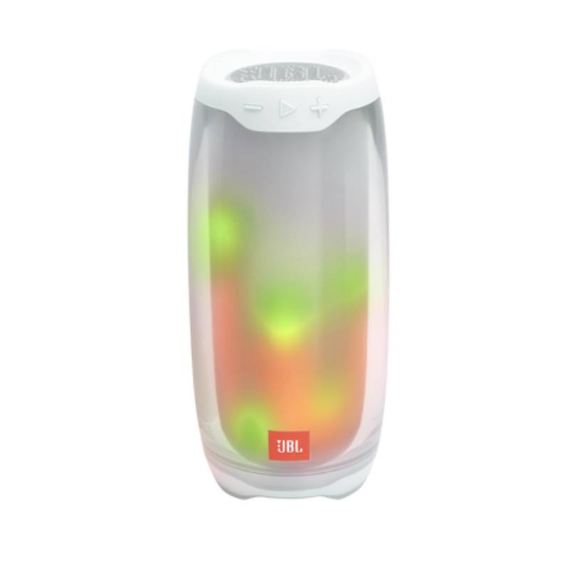 JBL Pulse 4 Portable Bluetooth Speaker - 20W / Bluetooth / White