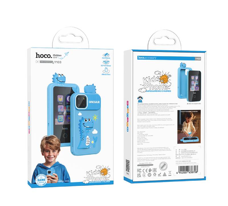 Hoco Y103 Children's Gaming Phone - 2.8" LCD / 1000mAh / Blue