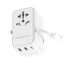 Powerology GaN Universal Charger Retractable Type-C Cable - 20W / White