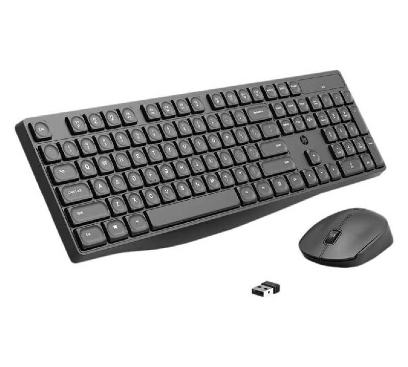 HP CS10 Wireless Keyboard and Mouse - Wireless / Arabic/English / Black