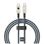 Baseus Unbreakable Series Fast Charging Type-C to Type-C Cable - 1 Meter / 100W / Stellar White