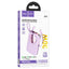 Hoco Q19 Lucky Power Bank with Digital Display and Cable - 30W / 10000mAh / Purple