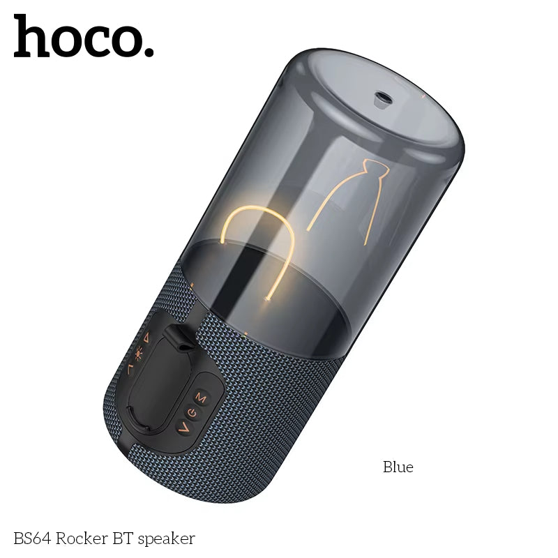 HOCO BS64 Portable Wireless Speaker - Bluetooth / Blue