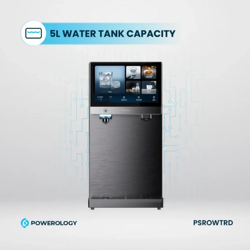 Powerology 4-Stage Reverse Osmosis Water Purifier & Dispenser - 2300W / Black