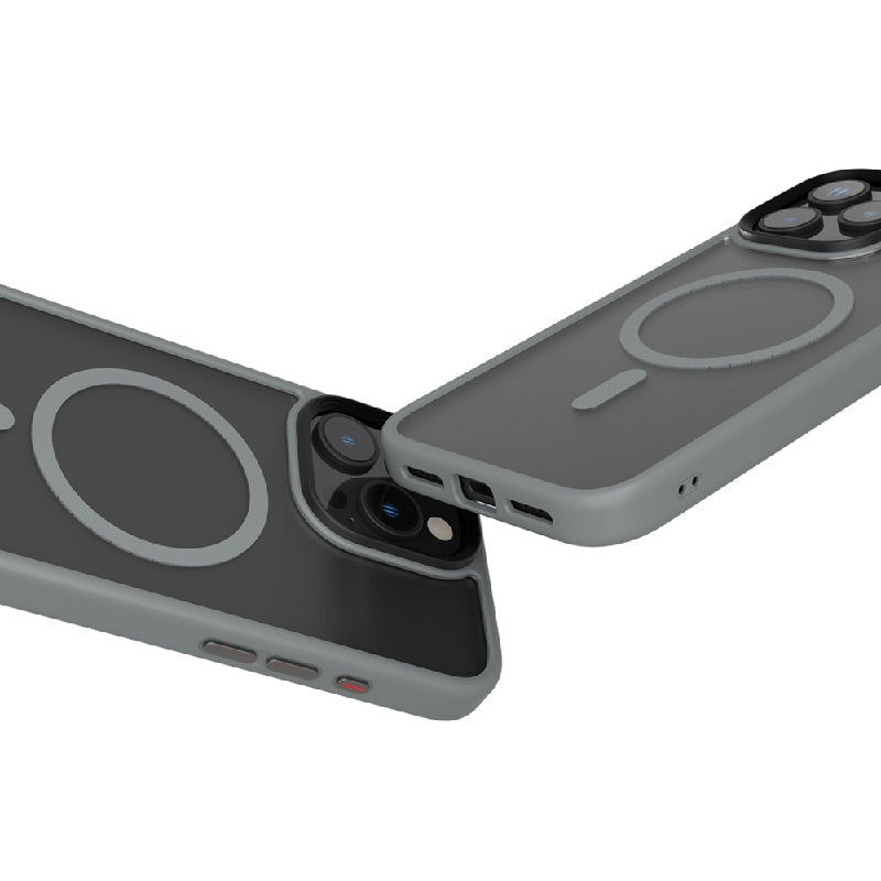 Levelo Matte Solo MagSafe Case - Apple iPhone 16 Pro / Gray Accessories > Mobiles & Tablets > Mobiles > Covers & Cases