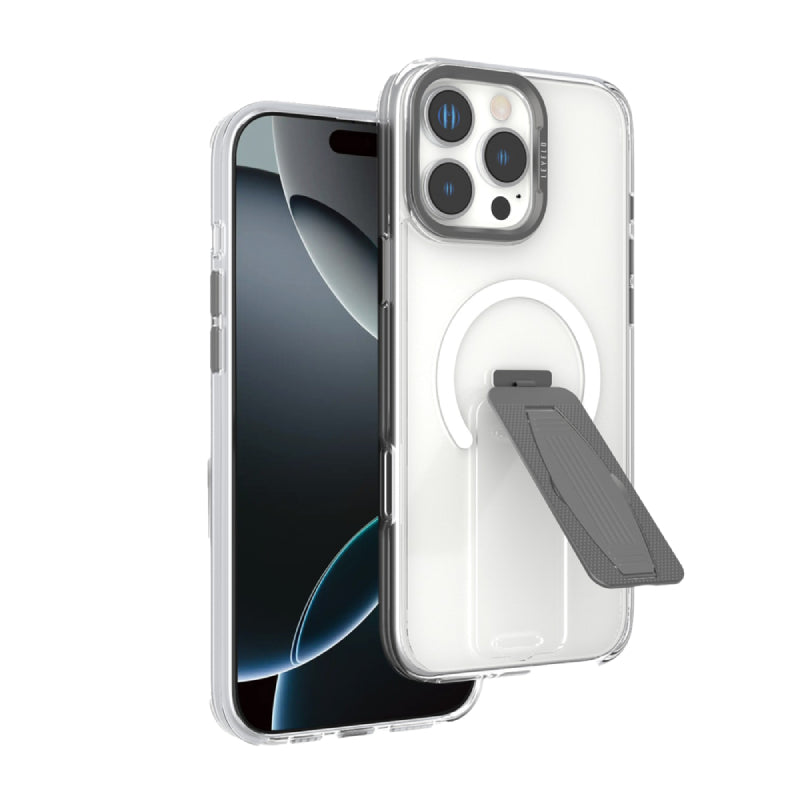 ليفلو مورفيكس ماج سيف  حافظة -ايفون  برو  16 برو ماكس / رمادي اكسسوارات > هواتف & تابلت > هواتف و