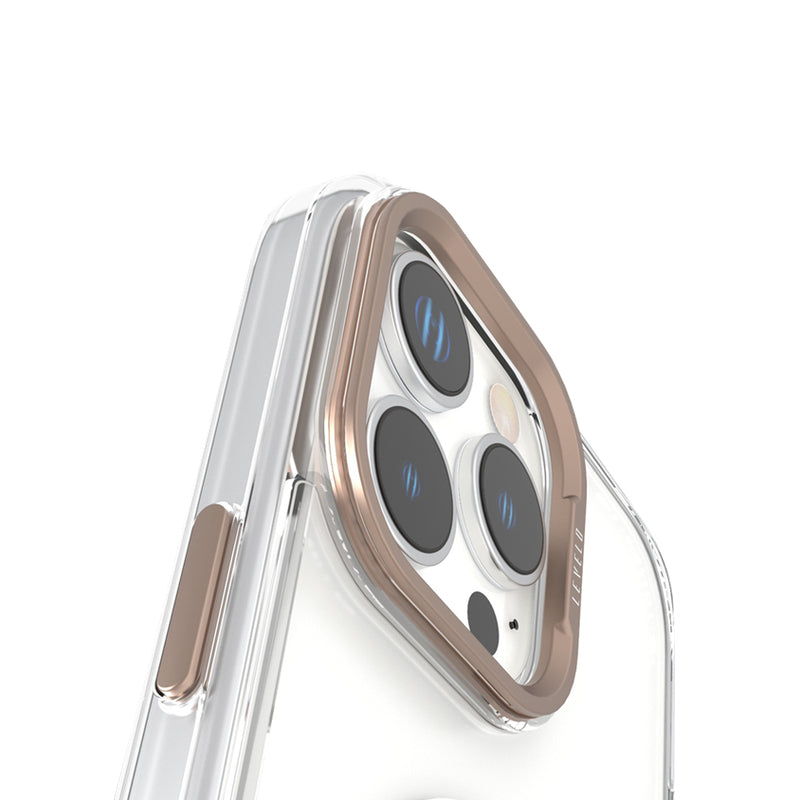 Levelo Morphix MagSafe Grip Case - Apple iPhone 16 Pro Max / Rose Gold Titanium Accessories > Mobiles & Tablets >
