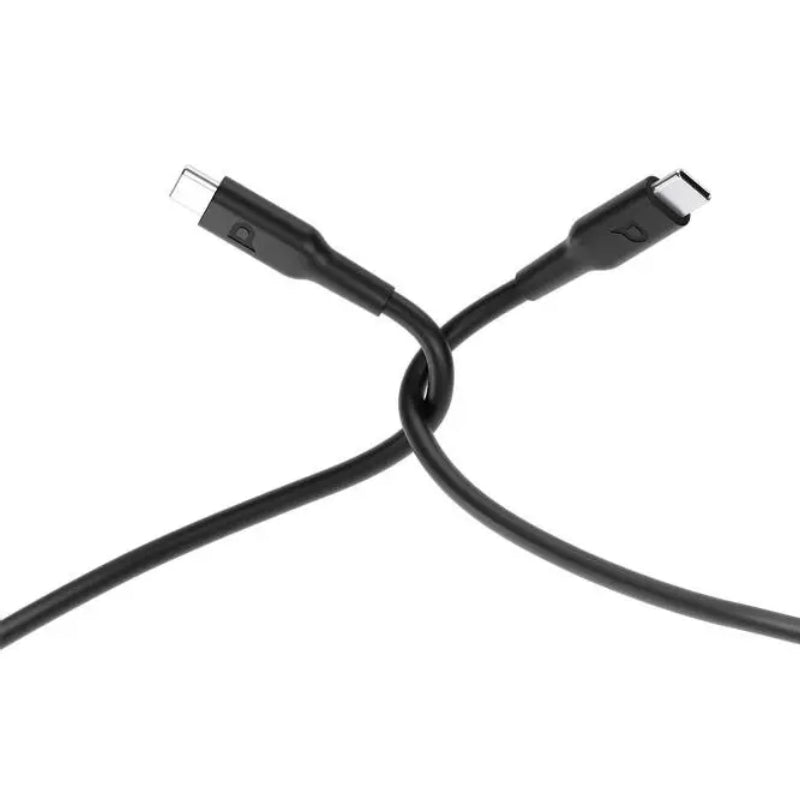 Powerology PVC PD Fast charging Cable - Type-C / 2 Meter / Black